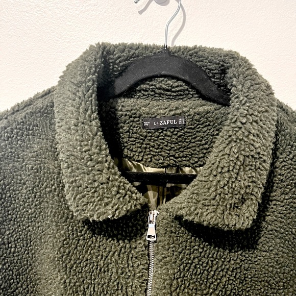 Zaful Jackets & Blazers - Outerwear Loose Versatile Pocket Coat Long Sleeve Hooded Casual Coat